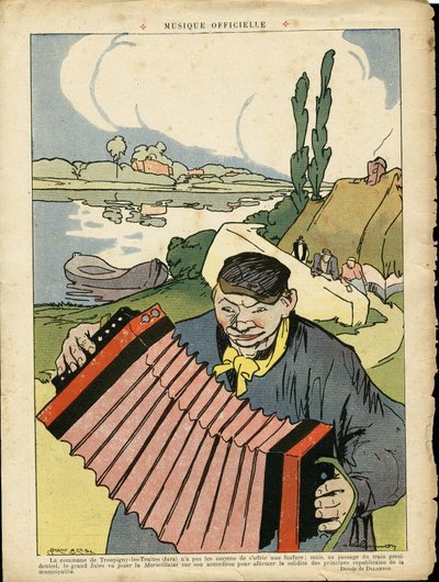 Ilustración de Aristide Delannoy en Le Rire de Aristide Delannoy