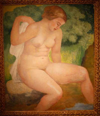 Bañista en el bosque, alrededor de 1931 de Aristide Maillol