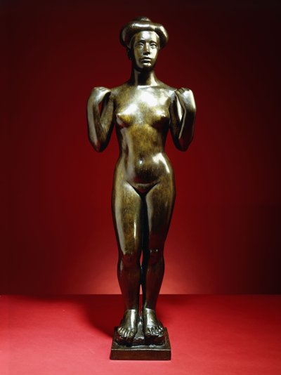 Bañista, con brazos levantados, c.1900 de Aristide Maillol