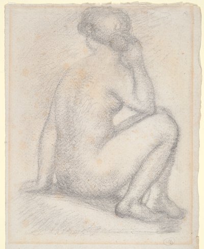 Desnudo femenino, sentado de Aristide Maillol