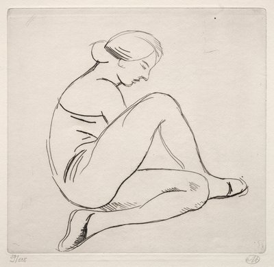 Mujer sentada de Aristide Maillol
