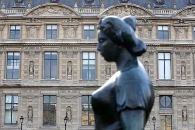 Jardin des Tuileries, Aristide Maillol, Pomona drapeada de Aristide Maillol