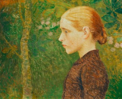 Joven campesina de busto de Aristide Maillol