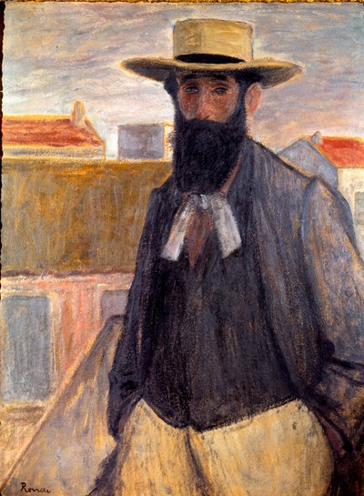 Retrato de Aristide Maillol (1861-1944). Pintura de Jozsef Rippl Ronai (1861-1927) de Aristide Maillol