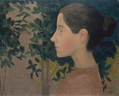 Perfil de una Chica de Aristide Maillol