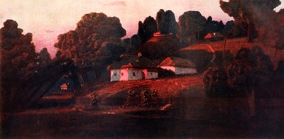 Una noche en Ucrania, 1901, 1939 de Arkhip Ivanovich Kuindzhi