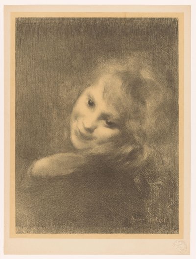 Chica sonriente de Armand Berton