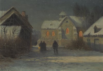 Misa del Gallo, Nochebuena en Bertincourt, Champaña de Armand Guery