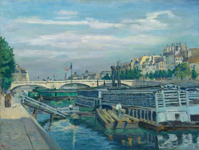 El puente de Luis Felipe, 1875 de Armand Guillaumin