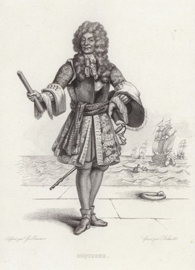 Retrato de Abraham Duquesne de Armand Guilleminot