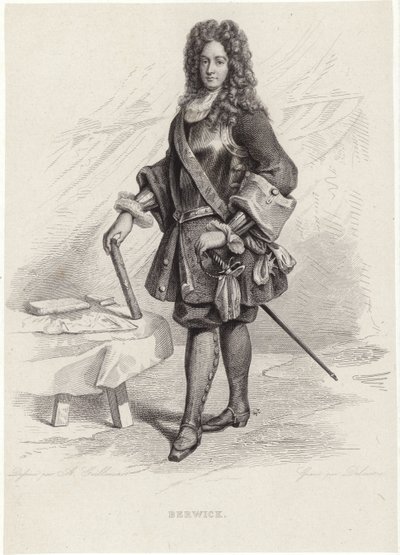 Retrato de James Fitzjames, duque de Berwick de Armand Guilleminot