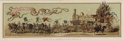 50º aniversario de los ferrocarriles belgas de Armand Jean Heins