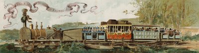 Primer tren de Bruselas a Malinas, Bélgica, 1835 de Armand Jean Heins