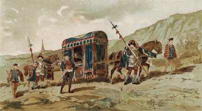 Litera de caballos, Países Bajos Españoles, siglo XVI de Armand Jean Heins