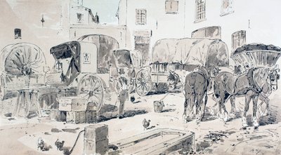 Tipos de carruajes utilizados durante el siglo XIX, 1886 de Armand Jean Heins