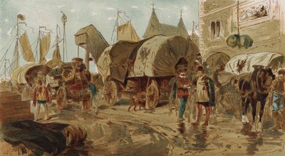 Carros de la Liga Hanseática, Países Bajos Españoles, siglo XVI de Armand Jean Heins
