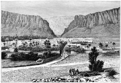 La Garganta de El-Kantara, Túnez de Armand Kohl