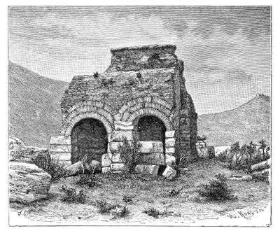 La prisión de San Pablo, Éfeso, Turquía, 1895 de Armand Kohl