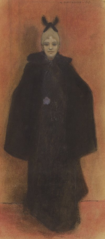 Elegante de pie, 1893 de Armand Rassenfosse