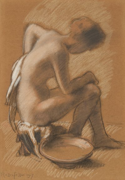 Mujer en su tocador de Armand Rassenfosse