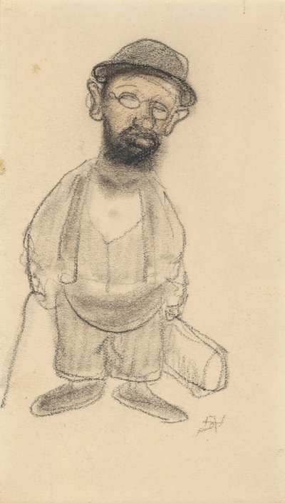 Retrato de Henri de Toulouse-Lautrec de Armand Rassenfosse
