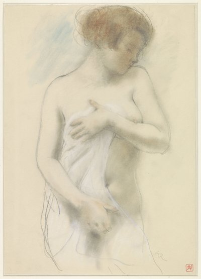 Mujer desnuda de pie de Armand Rassenfosse