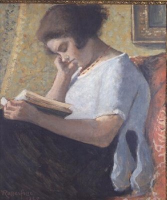 Niña leyendo de Armand Rassenfosse