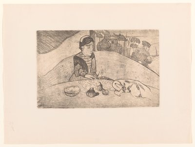 Boerin bretón a la vista
La mujer de los higos de Armand Seguin (possibly)