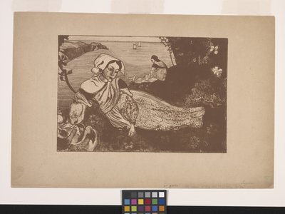 La Primavère (Primavera) (zincograph) de Armand Séguin