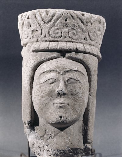 Cabeza de una Reina Armenia, siglo XI o XII de Armenian School