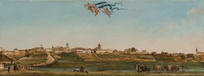Vista panorámica de São Paulo, 1821 de Arnaud Julien Pallière