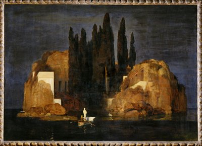 Die Toteninsel - Isla de los Muertos ... (óleo sobre lienzo) de Arnold Böcklin