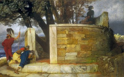 El Santuario de Hércules de Arnold Böcklin