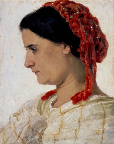 Retrato de la señora Angela Böcklin de Arnold Böcklin