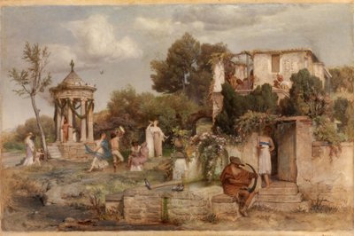 Taberna romana de Arnold Böcklin