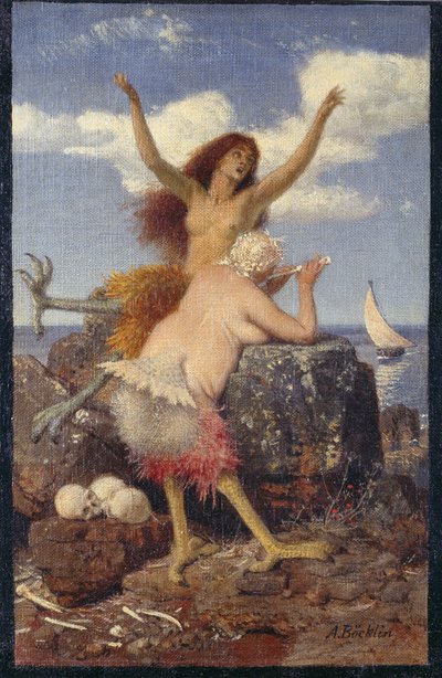 Sirenas de Arnold Böcklin