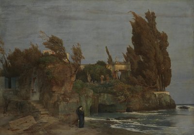 Villa junto al mar II de Arnold Böcklin