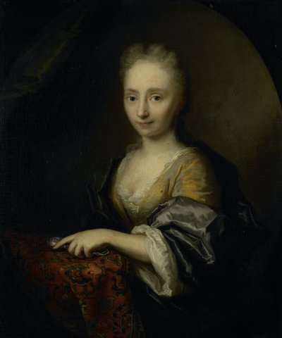 Retrato de mujer de Arnold Boonen (attributed to)