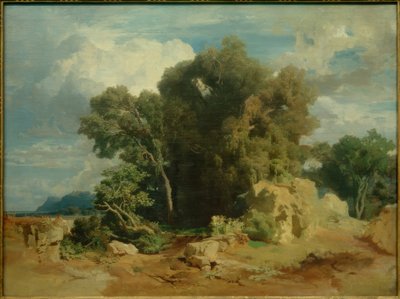Böcklin, Pantanos Pontinos de Arnold Böcklin