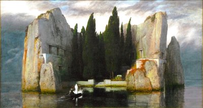 Alemán: Die Toteninsel Isla de los Muertos de Arnold Böcklin