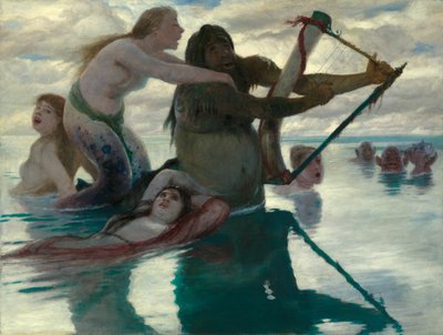 En el mar de Arnold Böcklin