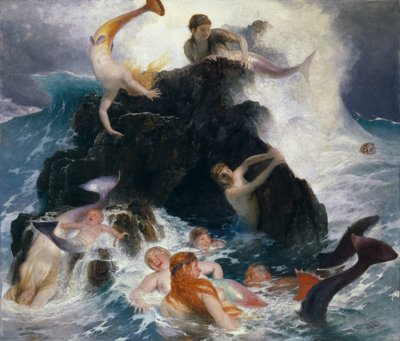 Juego de las nereidas de Arnold Böcklin