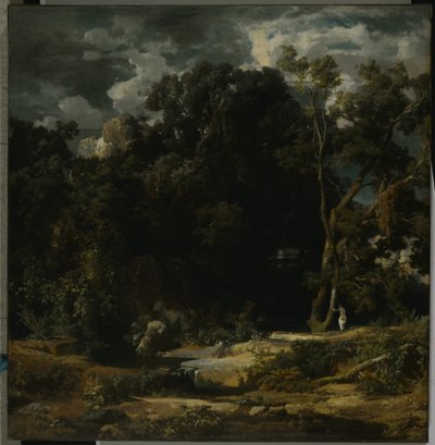 Paisaje romano de Arnold Böcklin