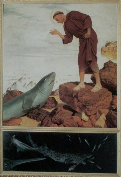 San Antonio predicando a los peces de Arnold Böcklin