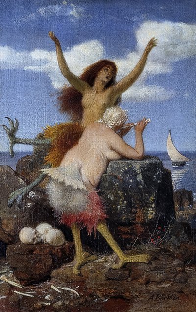 Sirenas de Arnold Böcklin