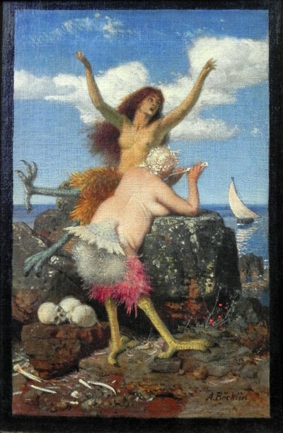 Sirenas de Arnold Böcklin