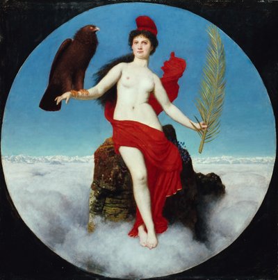 La Libertad Helvetia de Arnold Böcklin