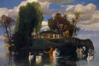 La isla de los vivos de Arnold Böcklin
