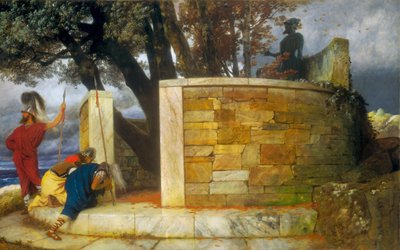 El santuario de Hércules de Arnold Böcklin