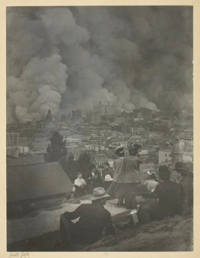 Terremoto de San Francisco de Arnold Genthe